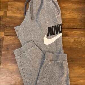 Nike Kids Heather Gray Sweatpants
